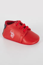 U.S. Polo Assn., Botosei de piele ecologica, Rosu, Albastru ultramarin, 19 EU