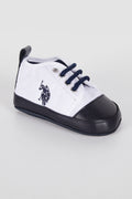 U.S. Polo Assn., Botosei de piele ecologica si material textil, Rosu, 19 EU