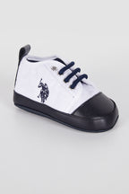 U.S. Polo Assn., Botosei de piele ecologica si material textil, Rosu, 19 EU