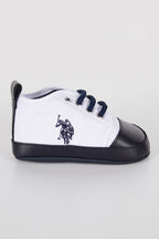 U.S. Polo Assn., Botosei de piele ecologica si material textil, Rosu, 19 EU