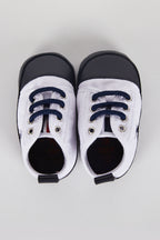 U.S. Polo Assn., Botosei de piele ecologica si material textil, Rosu, 19 EU