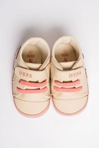 U.S. Polo Assn., Pantofi sport mid-high cu inchidere velcro