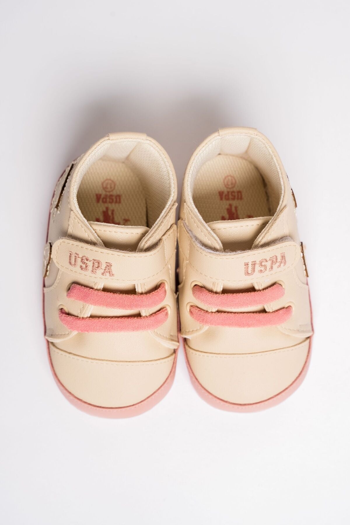U.S. Polo Assn., Pantofi sport mid-high cu inchidere velcro