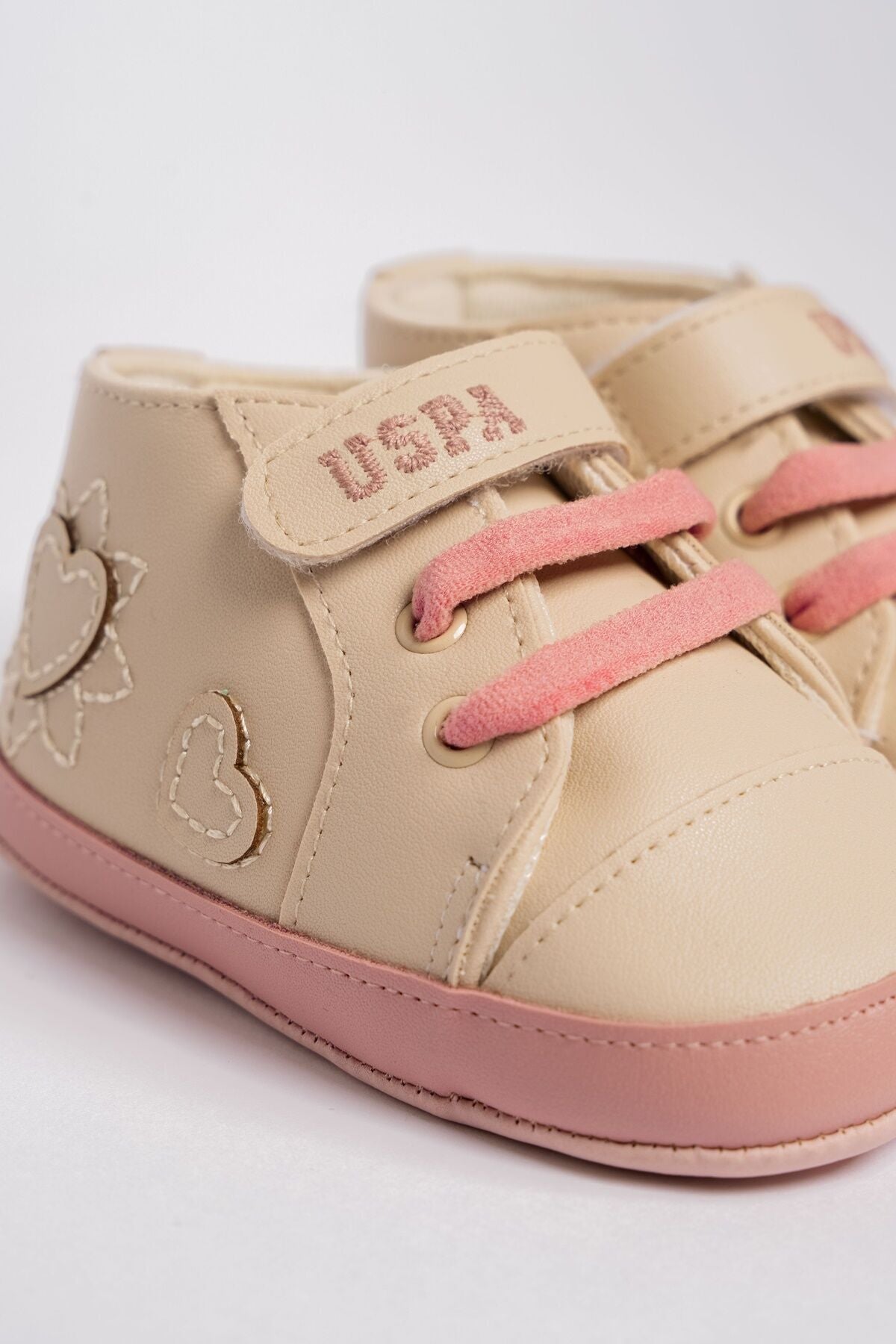 U.S. Polo Assn., Pantofi sport mid-high cu inchidere velcro