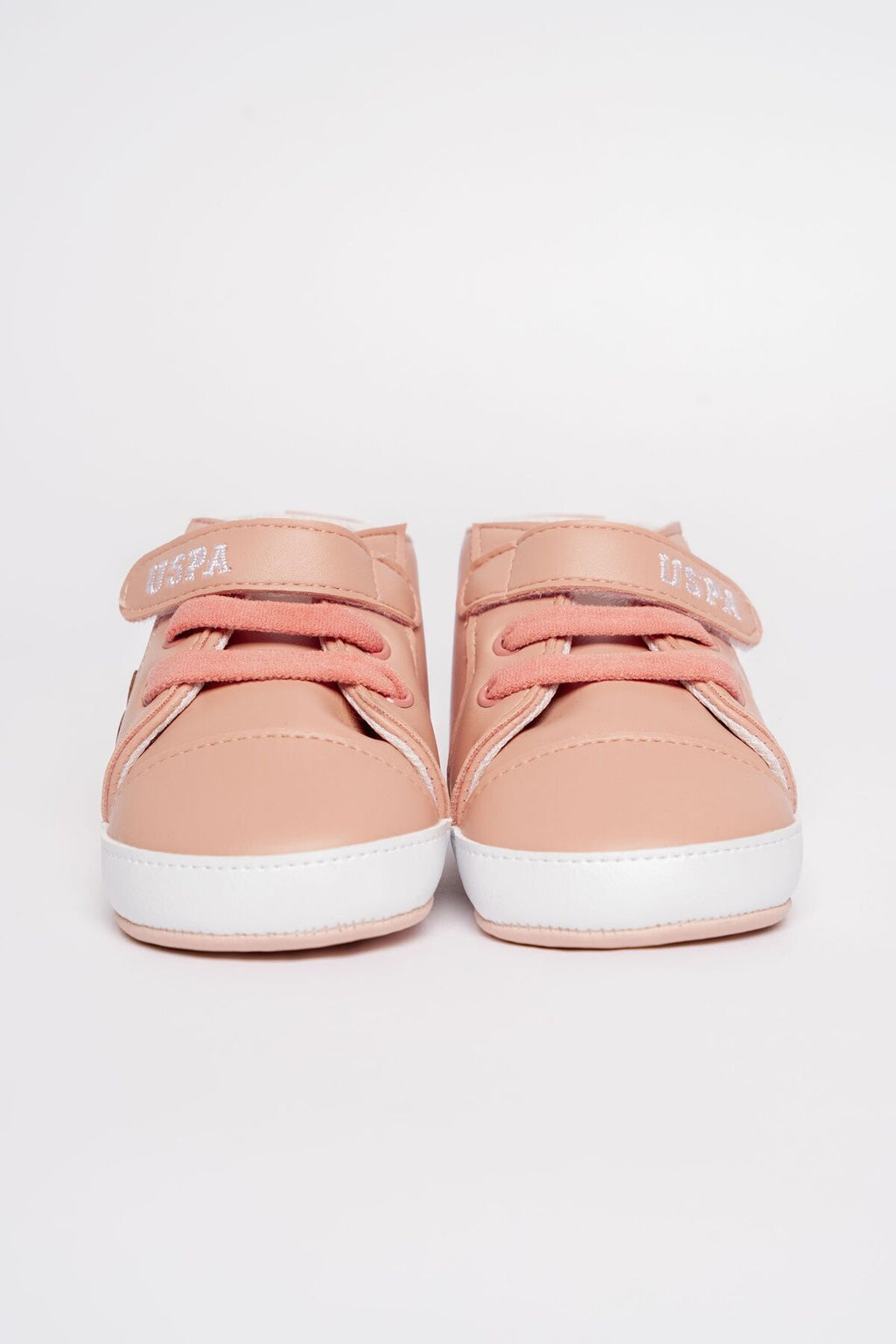 U.S. Polo Assn., Pantofi sport mid-high cu inchidere velcro