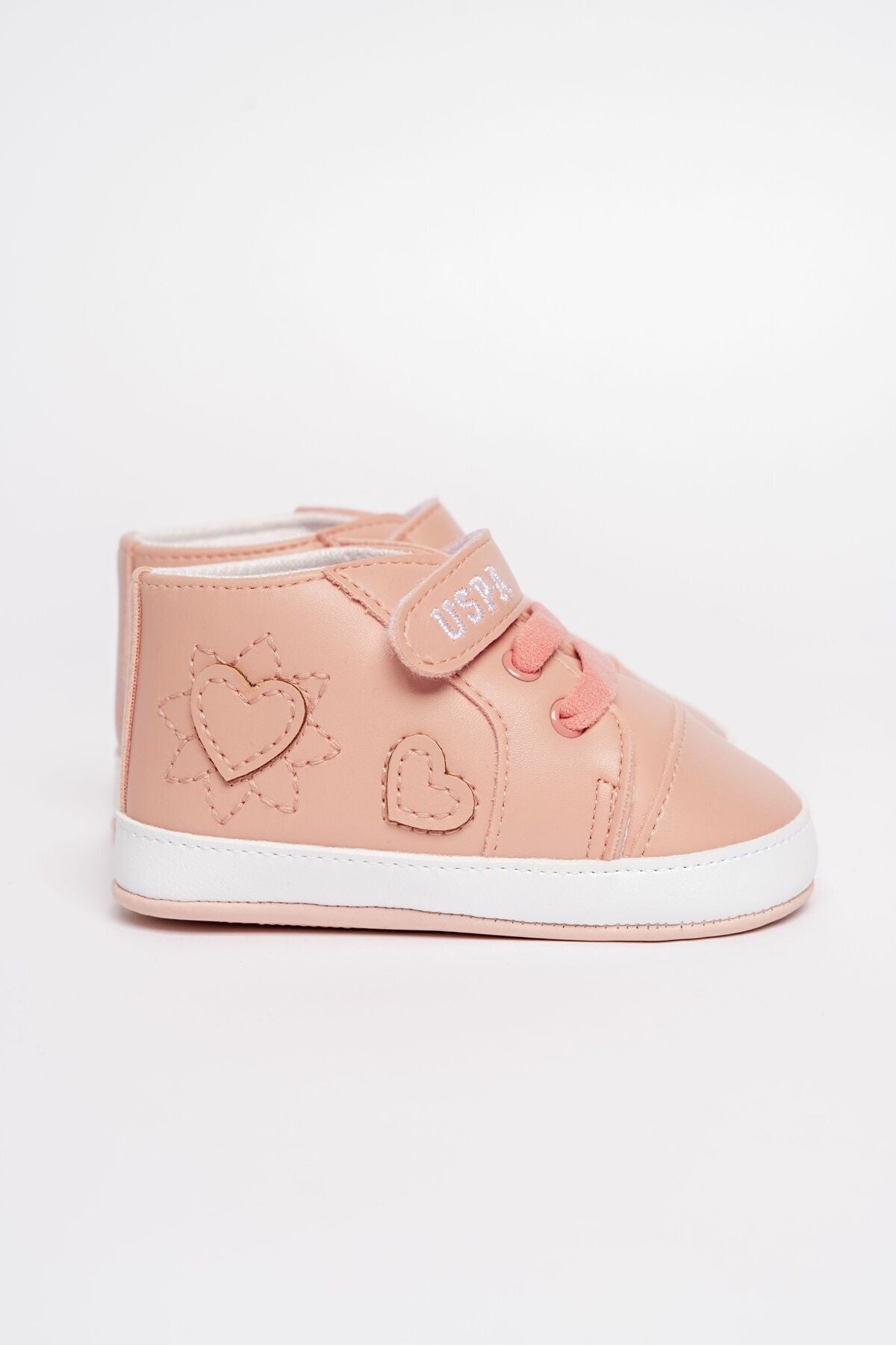 U.S. Polo Assn., Pantofi sport mid-high cu inchidere velcro