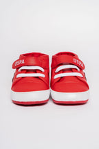 U.S. Polo Assn., Pantofi sport mid-high cu inchidere velcro