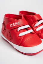 U.S. Polo Assn., Pantofi sport mid-high cu inchidere velcro
