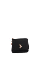 U.S. Polo Assn., Portofel cu logo, Negru