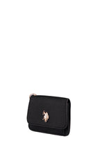 U.S. Polo Assn., Portofel cu logo, Negru