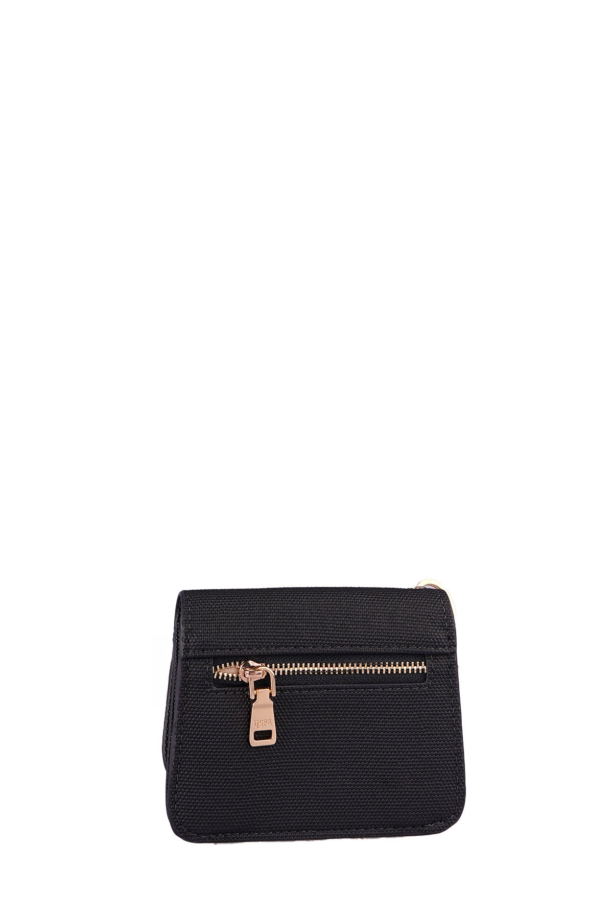 U.S. Polo Assn., Portofel cu logo, Negru
