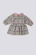 U.S. Polo Assn., Rochie in carouri cu guler