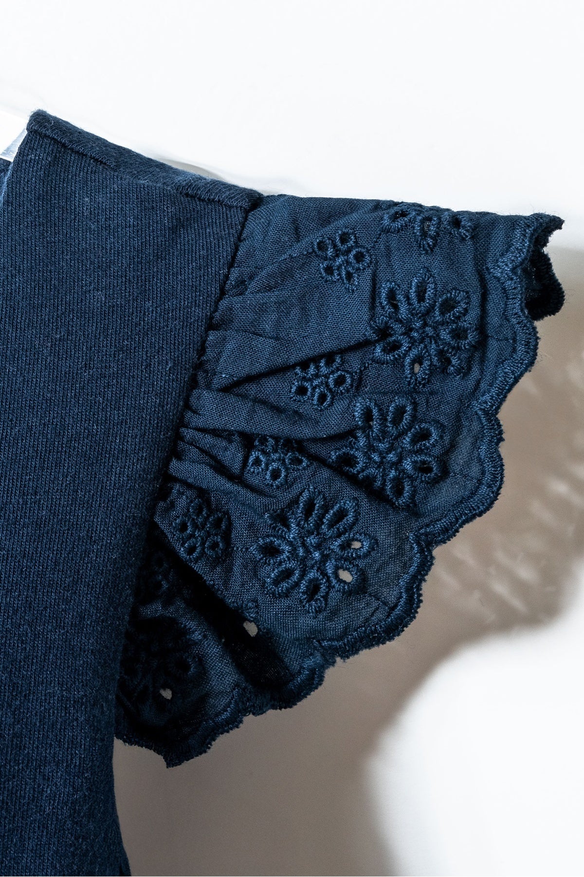 U.S. Polo Assn., Rochie evazata din amestec de bumbac cu logo