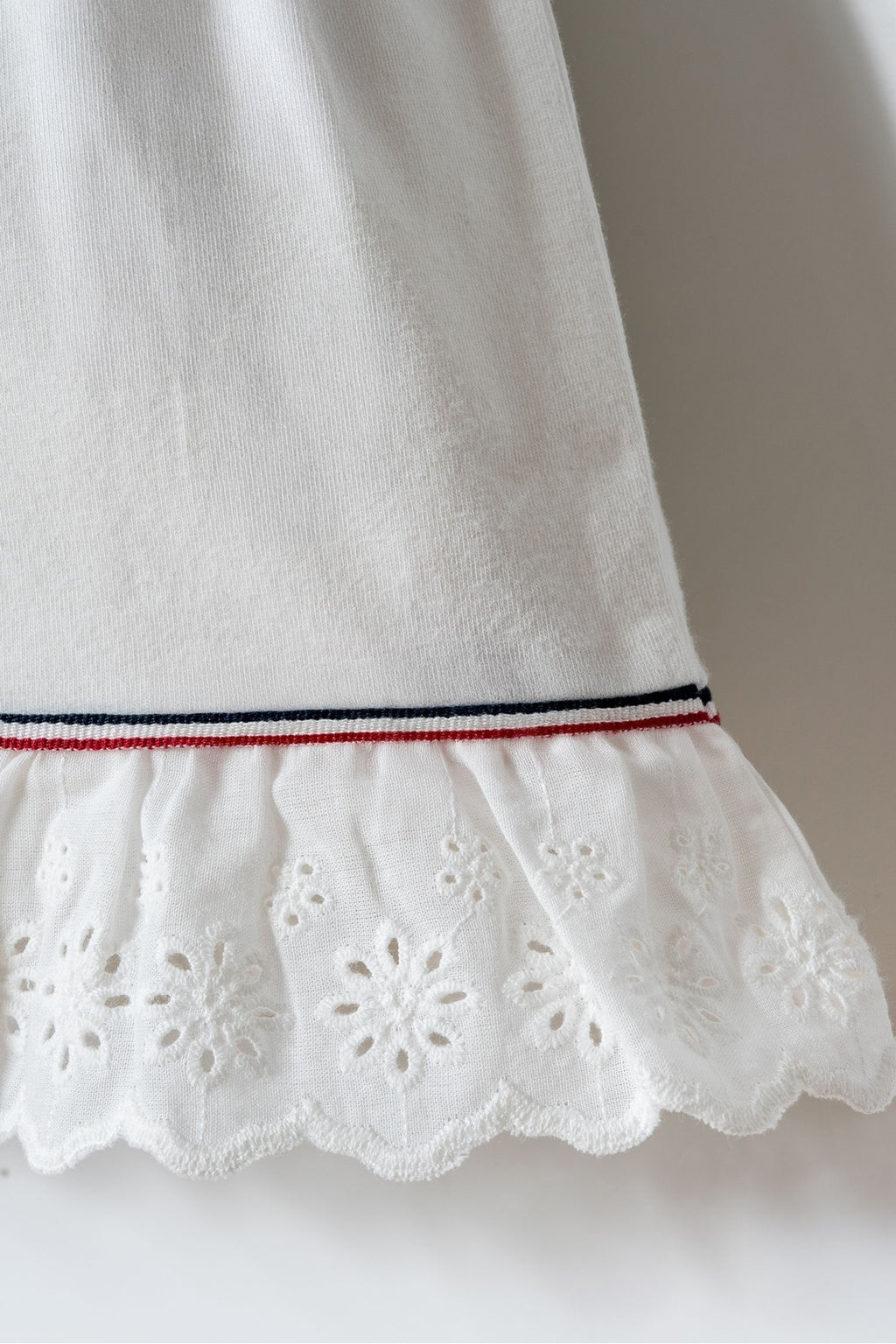 U.S. Polo Assn., Rochie evazata din amestec de bumbac cu logo