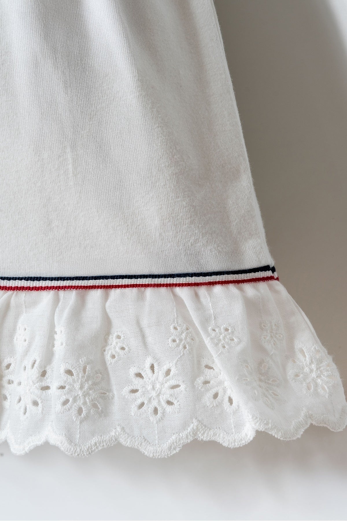U.S. Polo Assn., Rochie evazata din amestec de bumbac cu logo