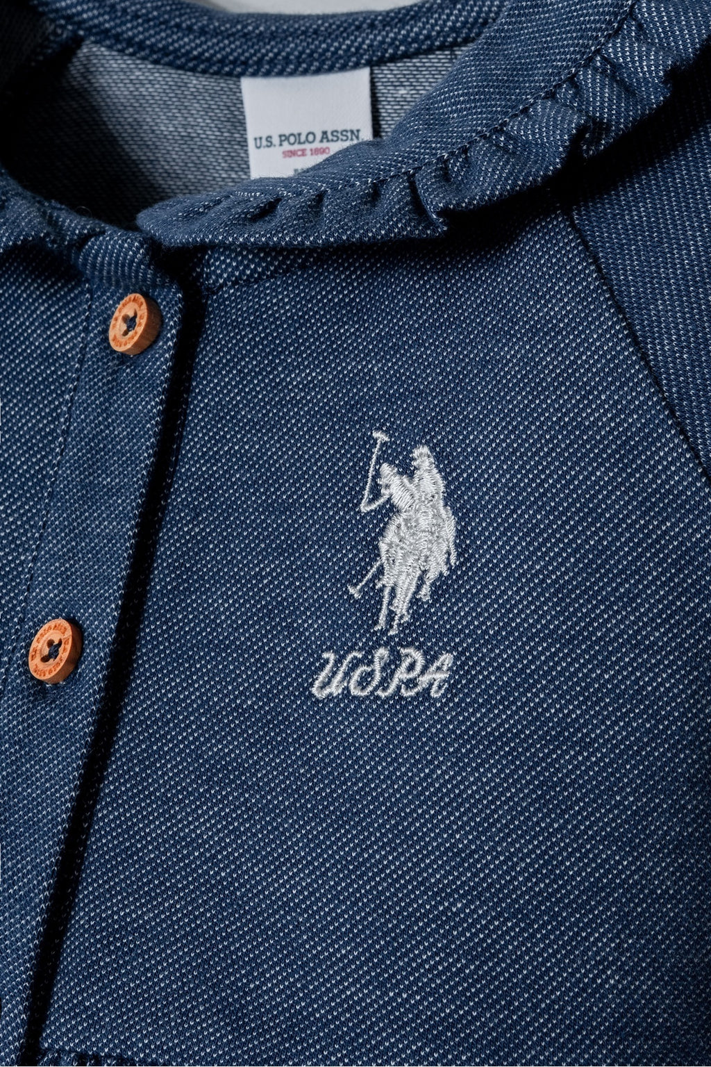 U.S. Polo Assn., Rochie cu guler