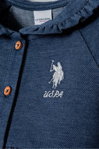 U.S. Polo Assn., Rochie cu guler