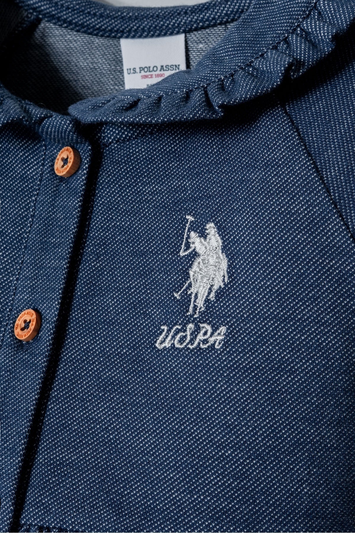 U.S. Polo Assn., Rochie cu guler