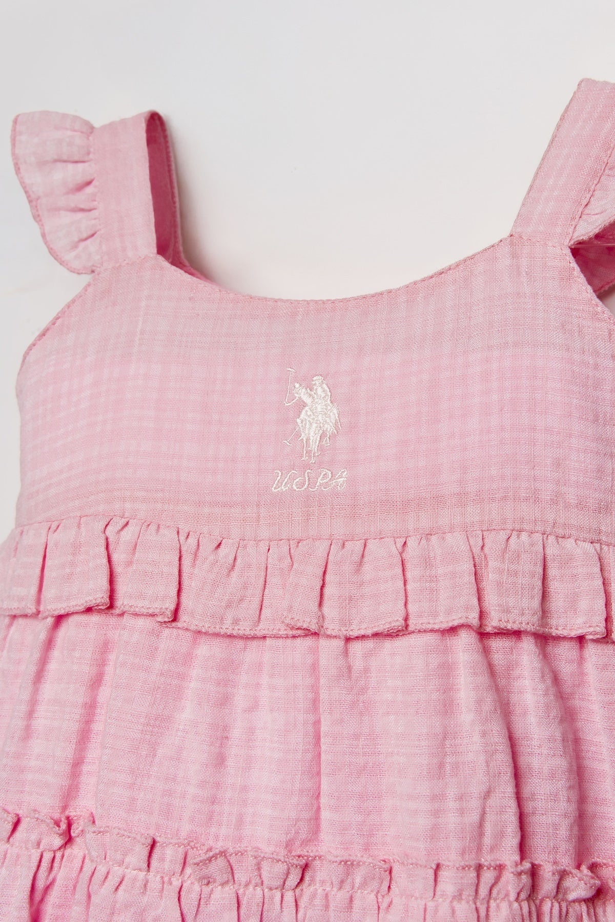 U.S. Polo Assn., Rochie cu croiala in A