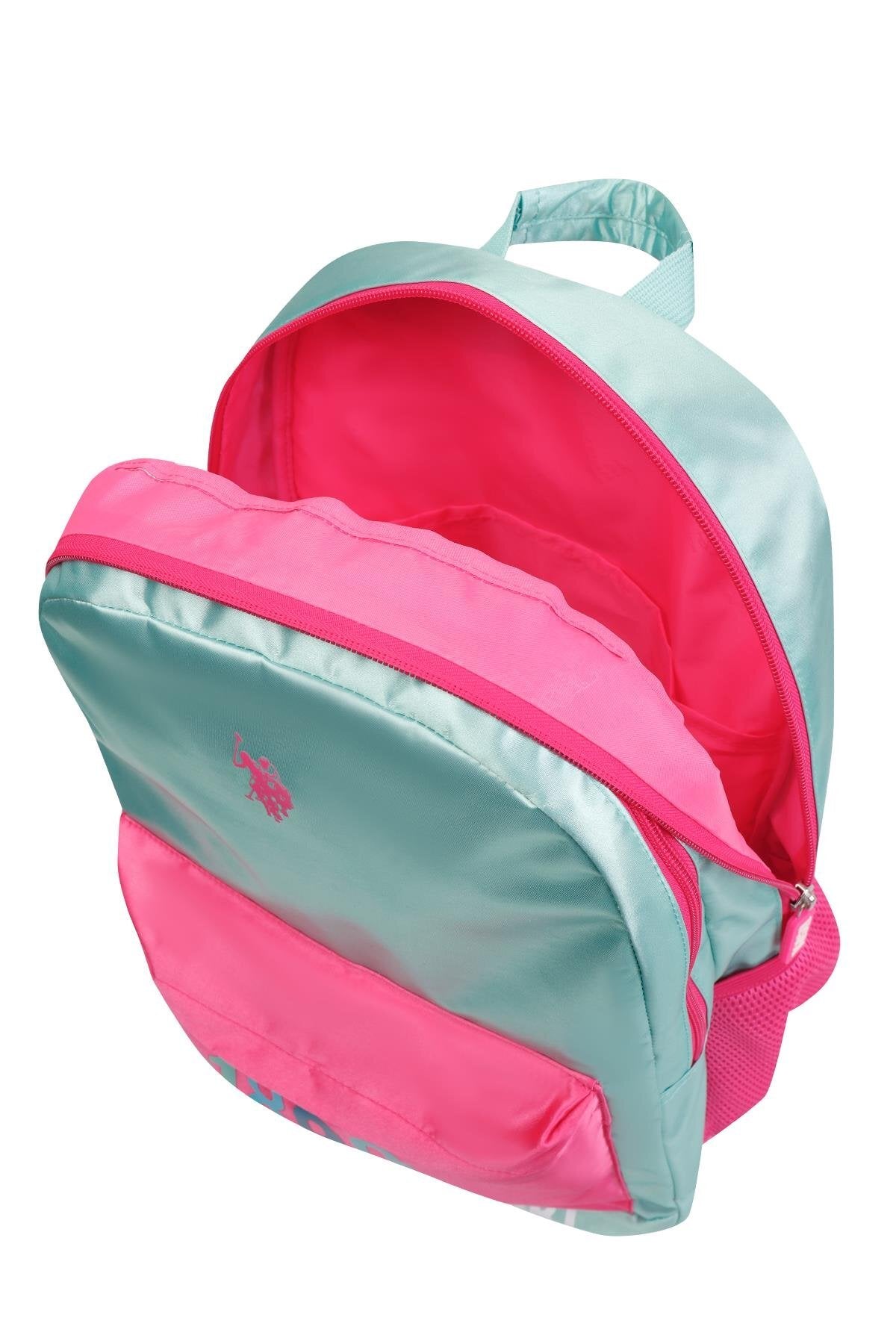 U.S. Polo Assn. Rucsac cu bretele ajustabile si compartimentat, design cu logo
