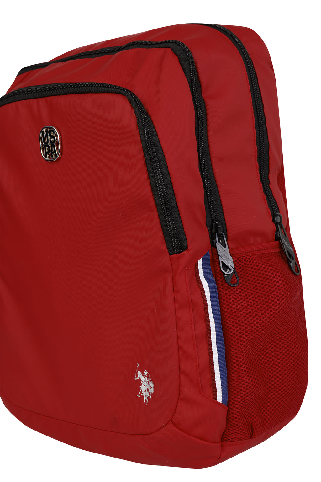 U.S. Polo Assn. Rucsac cu bretele ajustabile si compartimentat, design cu logo