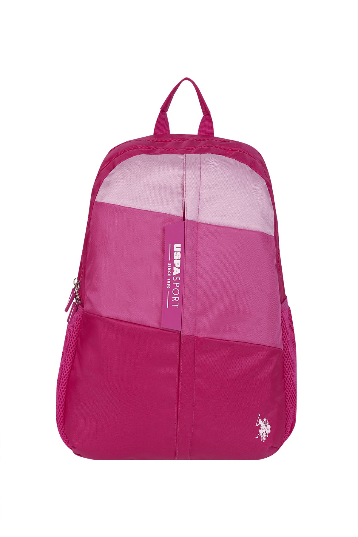 U.S. Polo Assn. Rucsac cu bretele ajustabile si compartimentat, design cu logo