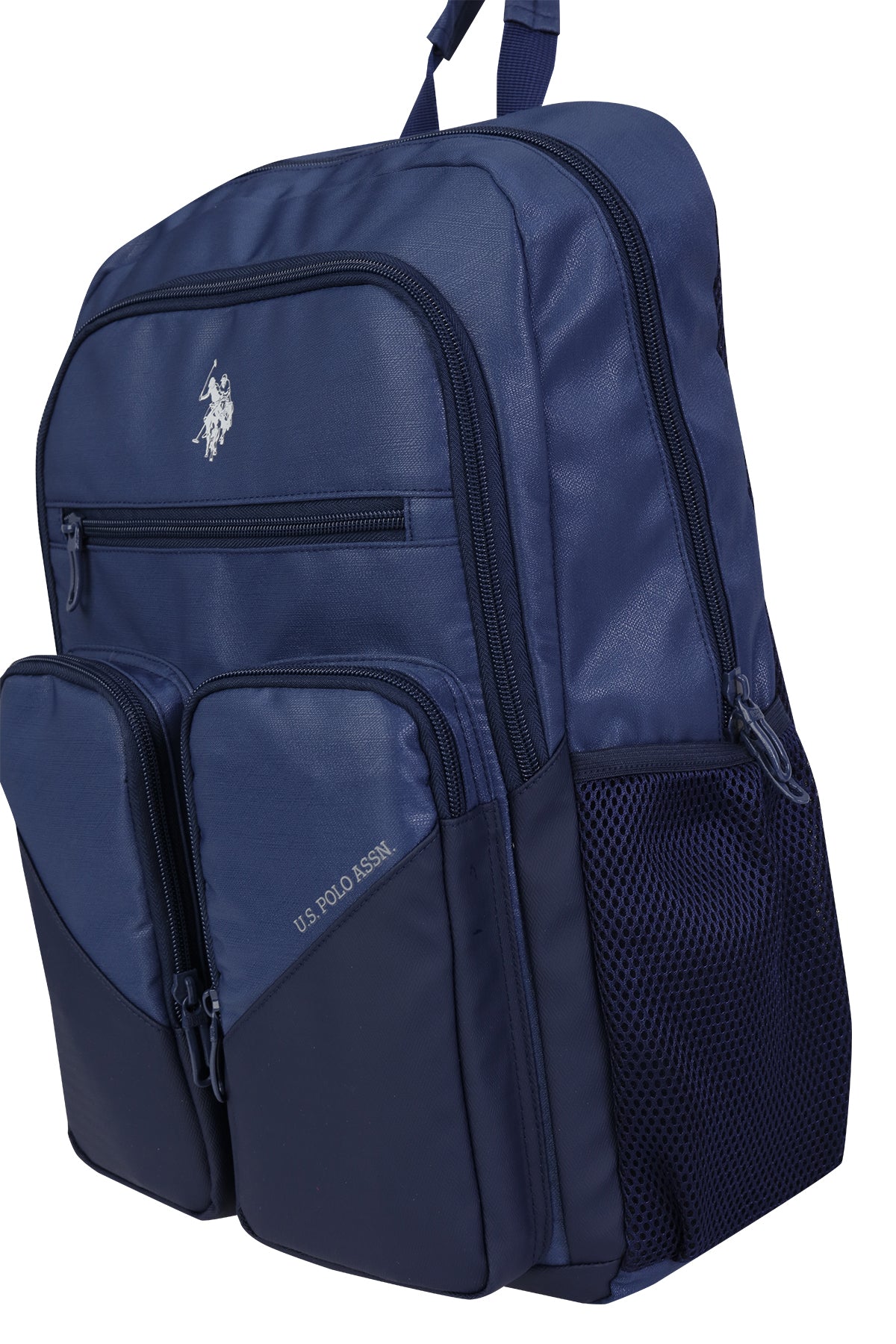 U.S. Polo Assn. Rucsac cu bretele ajustabile si compartimentat, design cu logo