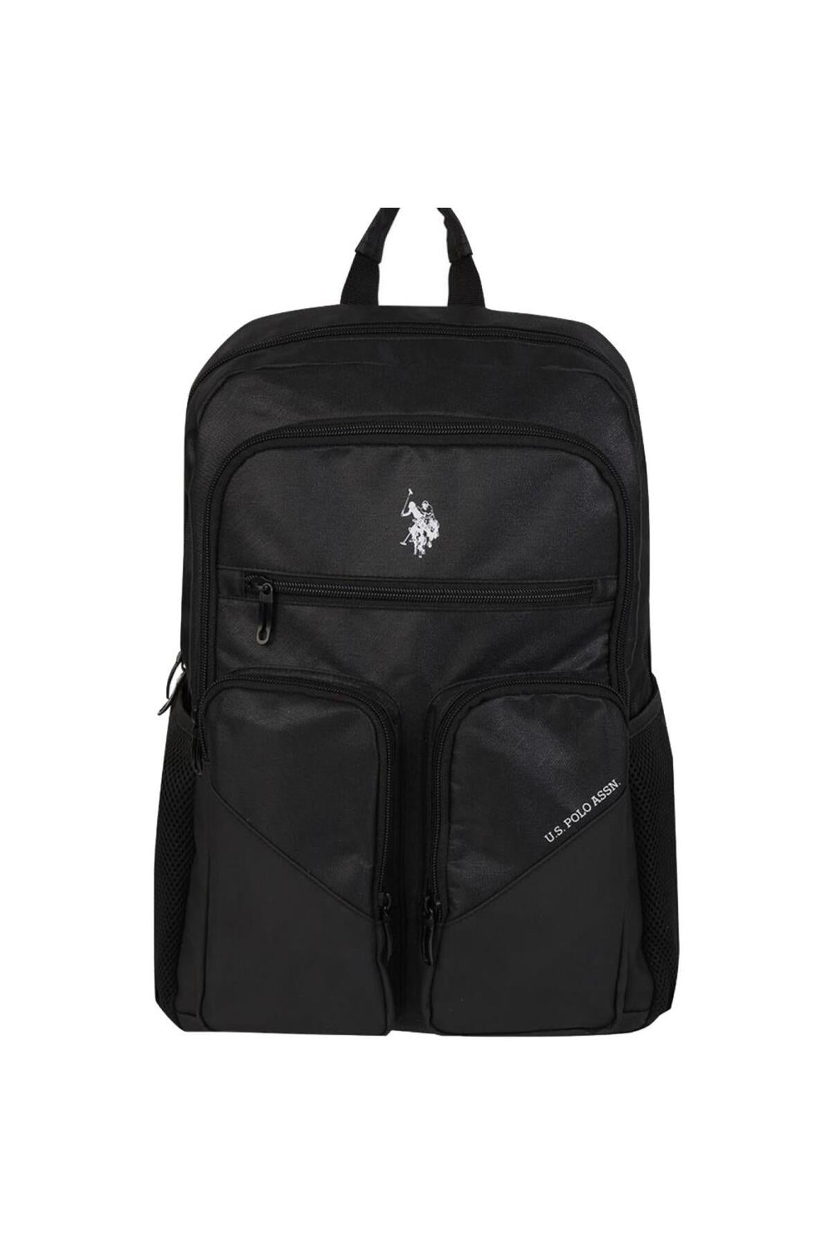 U.S. Polo Assn. Rucsac cu bretele ajustabile si compartimentat, design cu logo