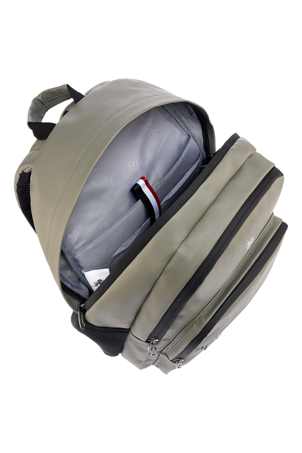 U.S. Polo Assn. Rucsac cu bretele ajustabile si compartimentat, design cu logo