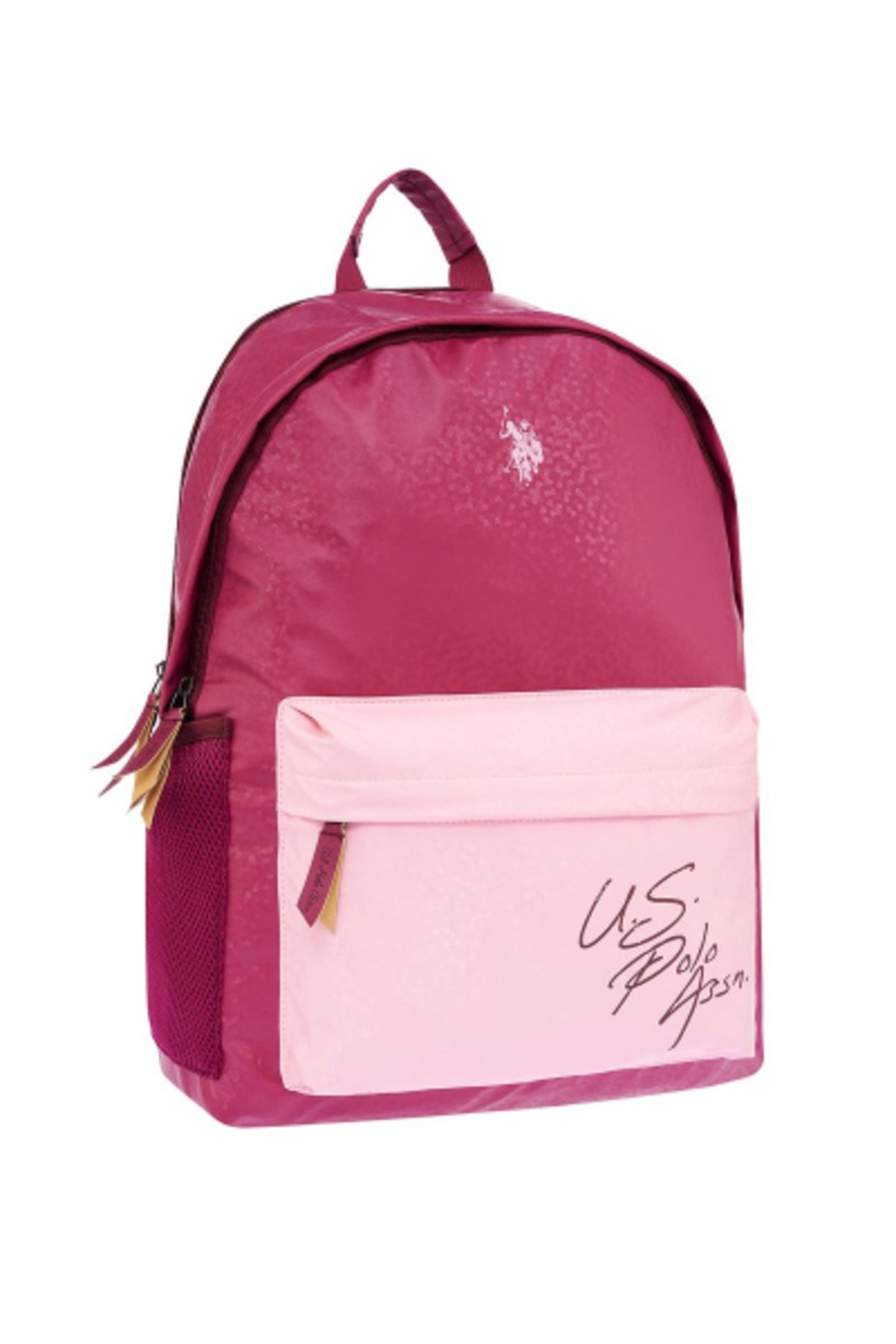 U.S. Polo Assn. Rucsac cu bretele ajustabile si compartimentat, design cu logo