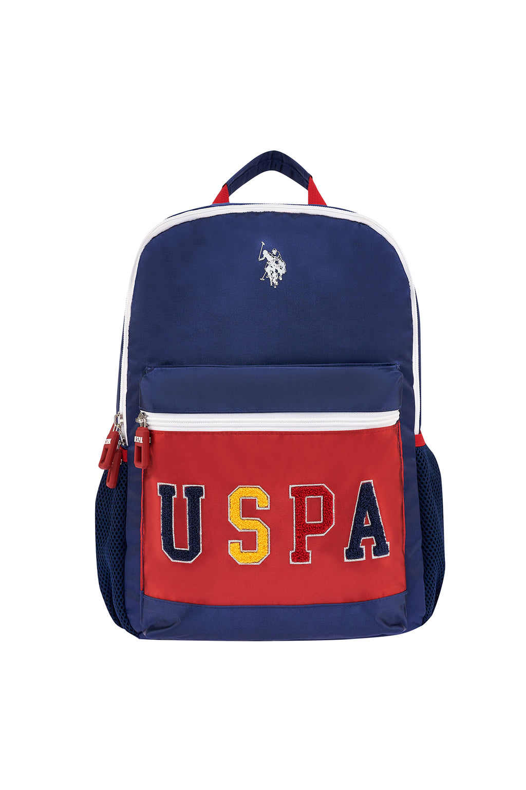 U.S. Polo Assn. Rucsac cu bretele ajustabile si compartimentat, design cu logo