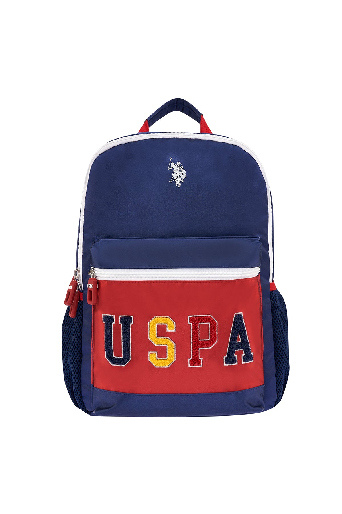 U.S. Polo Assn. Rucsac cu bretele ajustabile si compartimentat, design cu logo