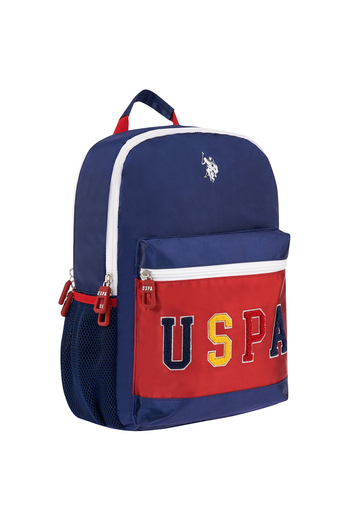 U.S. Polo Assn. Rucsac cu bretele ajustabile si compartimentat, design cu logo