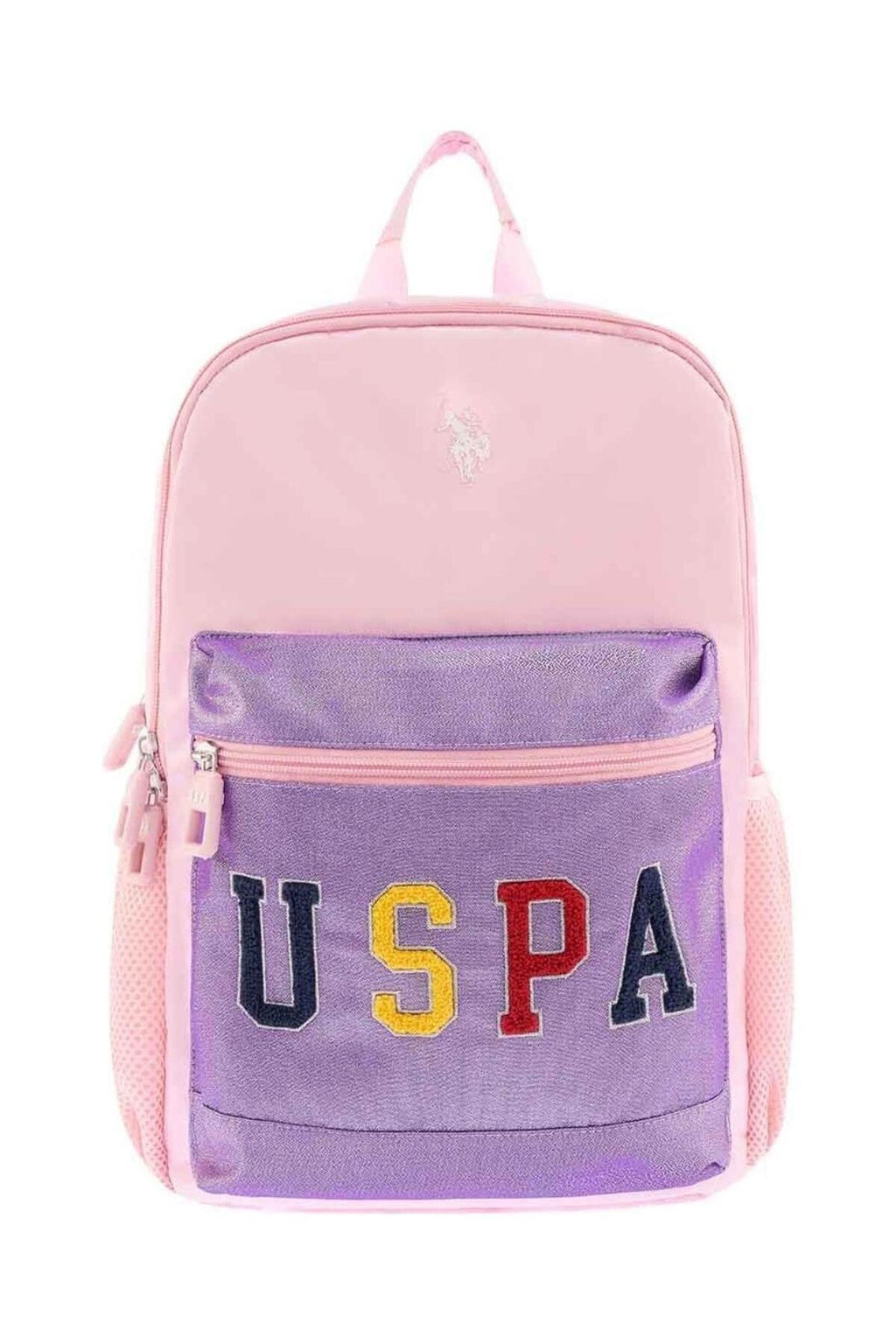 U.S. Polo Assn. Rucsac cu bretele ajustabile si compartimentat, design cu logo