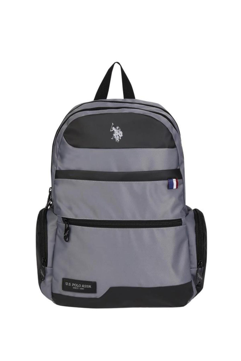 U.S. Polo Assn. Rucsac cu bretele ajustabile si compartimentat, design cu logo