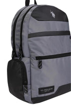 U.S. Polo Assn. Rucsac cu bretele ajustabile si compartimentat, design cu logo