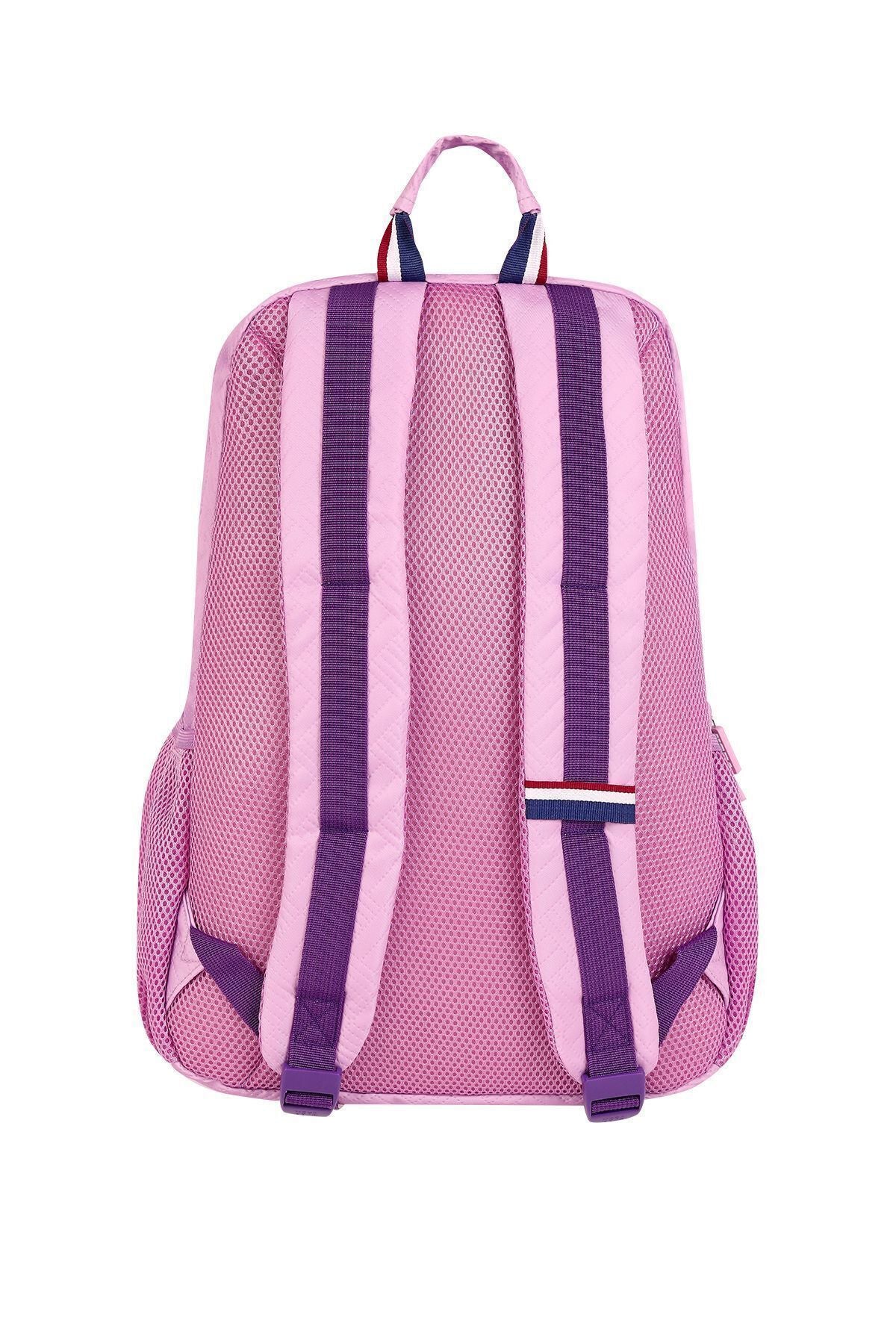 U.S. Polo Assn. Rucsac cu bretele ajustabile si compartimentat, design cu logo