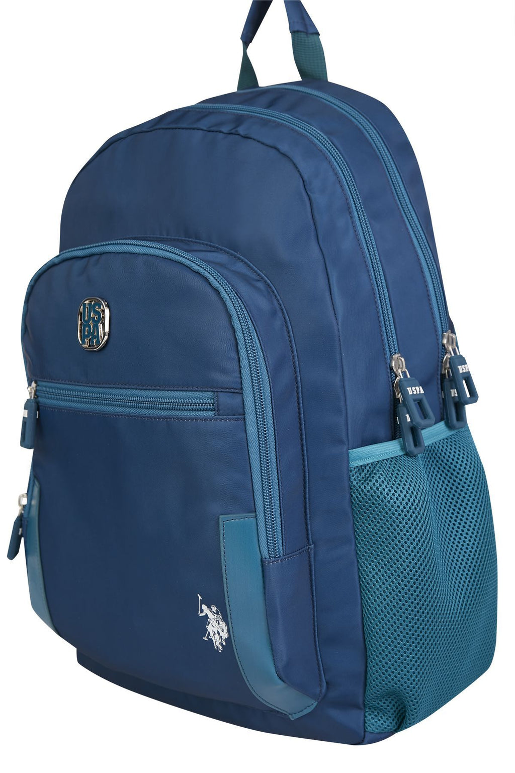 U.S. Polo Assn. Rucsac cu bretele ajustabile si compartimentat, design cu logo
