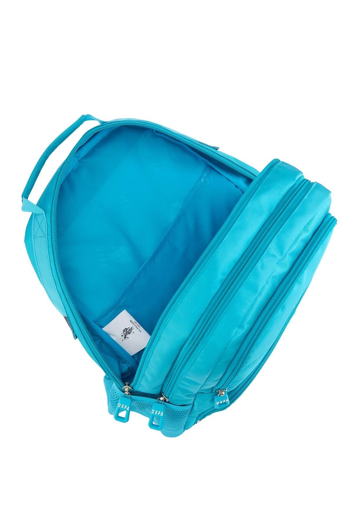 U.S. Polo Assn. Rucsac cu bretele ajustabile si compartimentat, design cu logo
