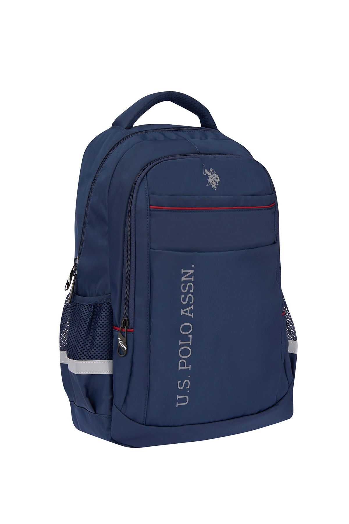 U.S. Polo Assn. Rucsac cu bretele ajustabile si compartimentat, design cu logo