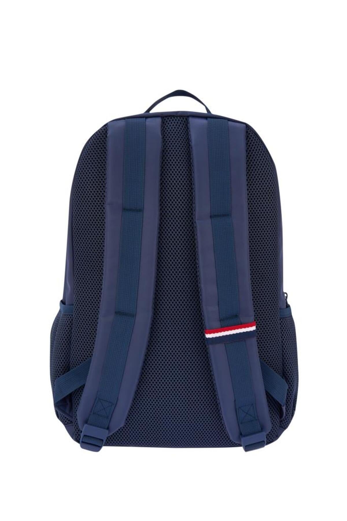 U.S. Polo Assn. Rucsac cu bretele ajustabile si compartimentat, design cu logo