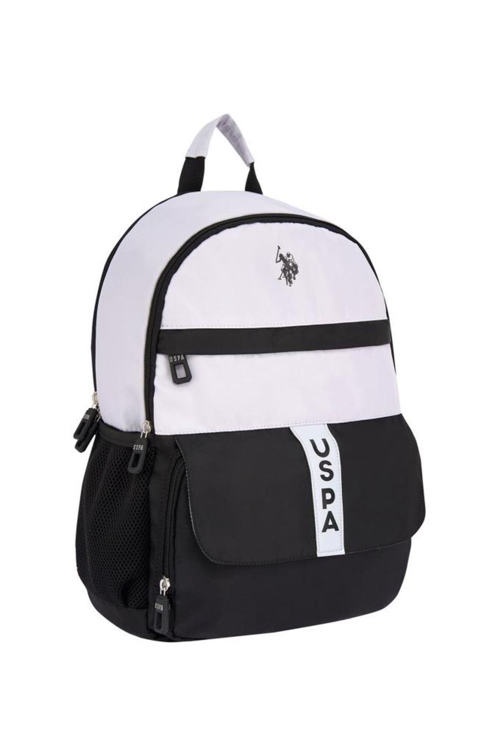 U.S. Polo Assn. Rucsac cu bretele ajustabile si compartimentat, design cu logo