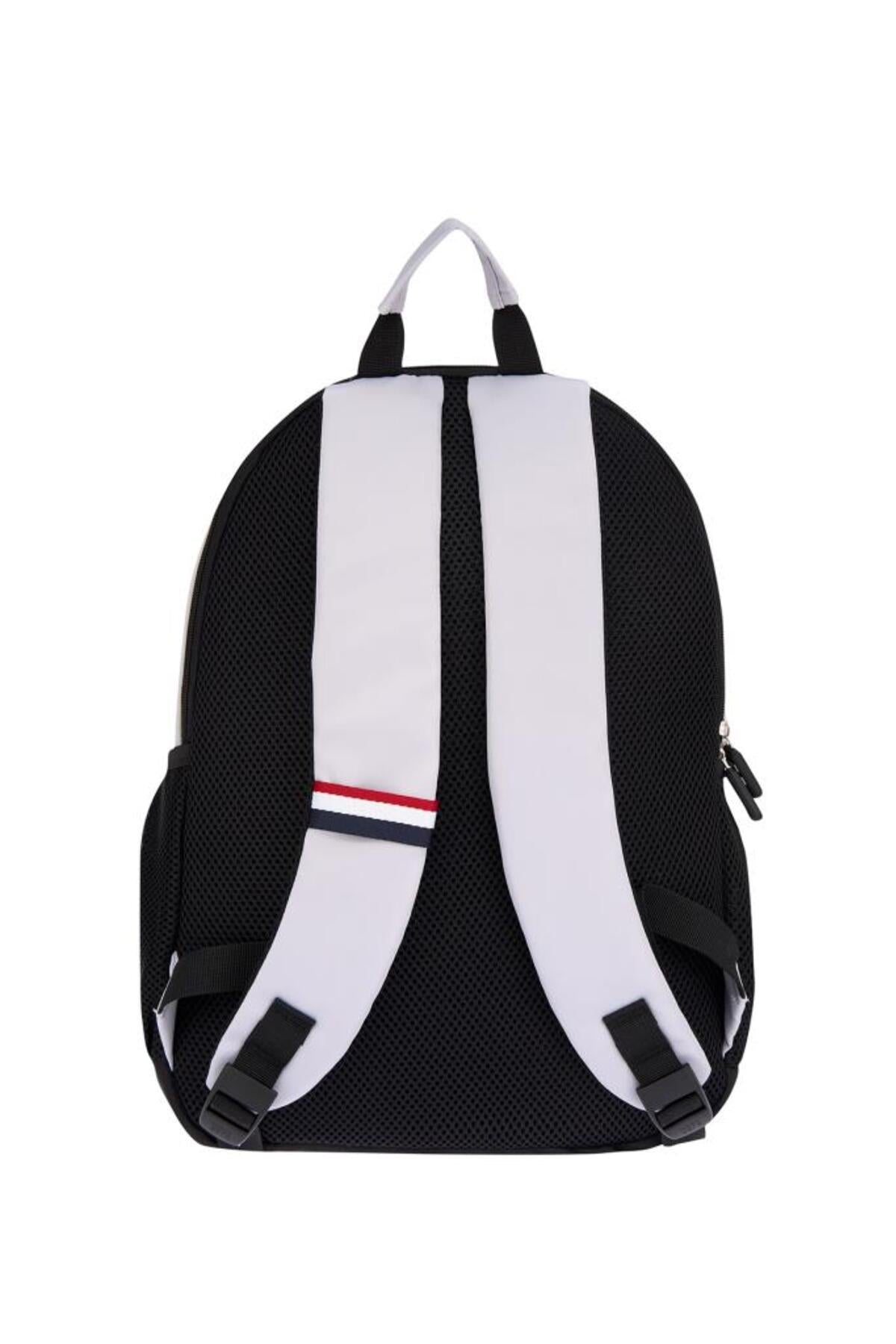 U.S. Polo Assn. Rucsac cu bretele ajustabile si compartimentat, design cu logo
