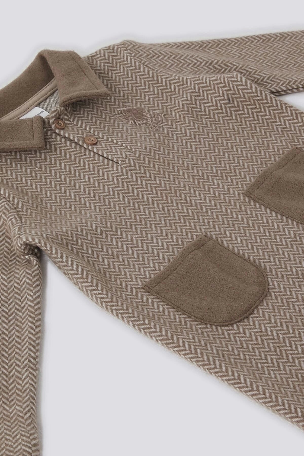 U.S. Polo Assn., Salopeta lunga cu buzunare aplicate