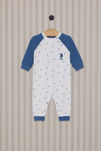 U.S. Polo Assn., Salopeta cu pantaloni lungi si model logo