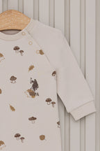 U.S. Polo Assn., Body de bumbac cu model si capse