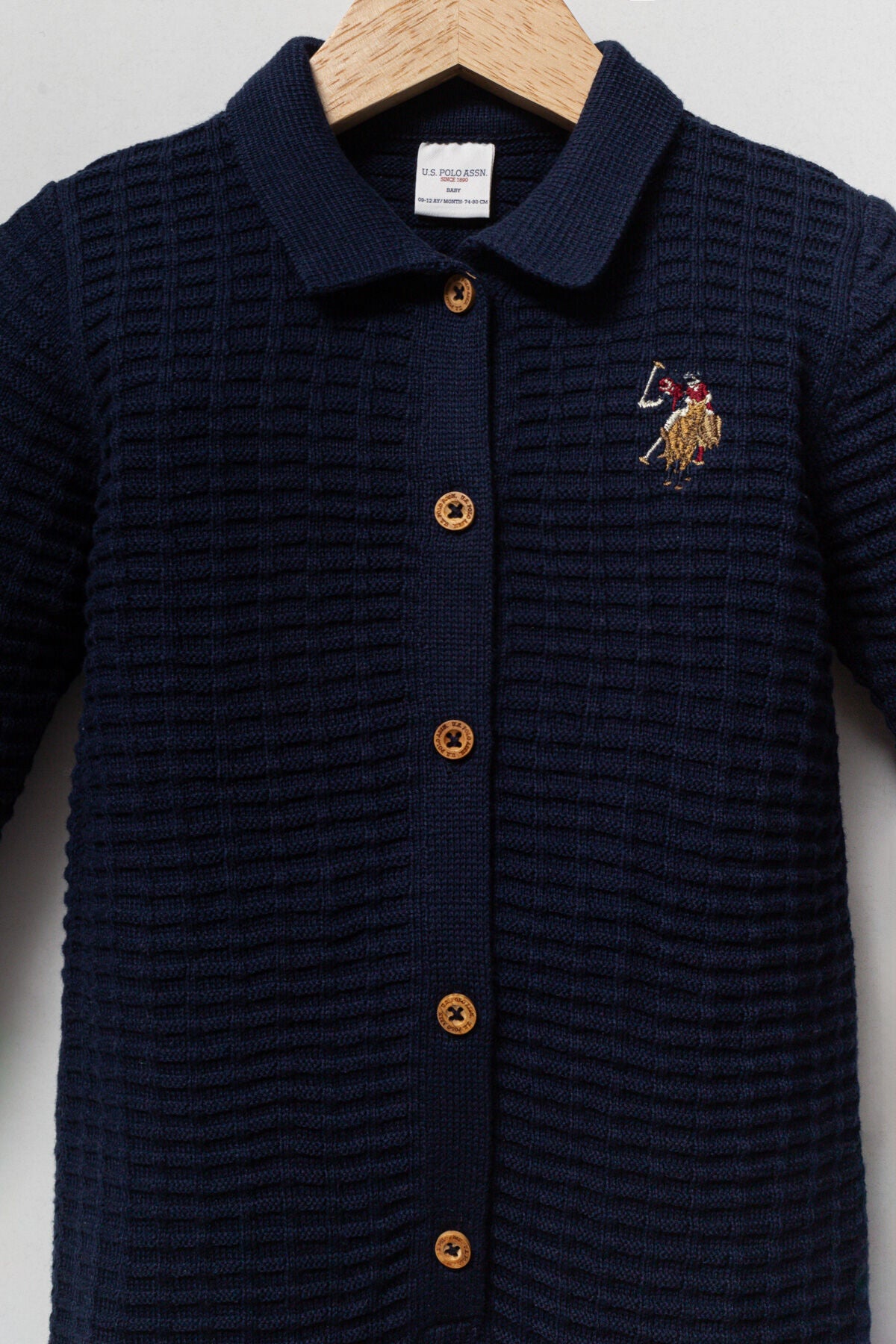 U.S. Polo Assn. Salopeta pentru copii, din amestec bumbac