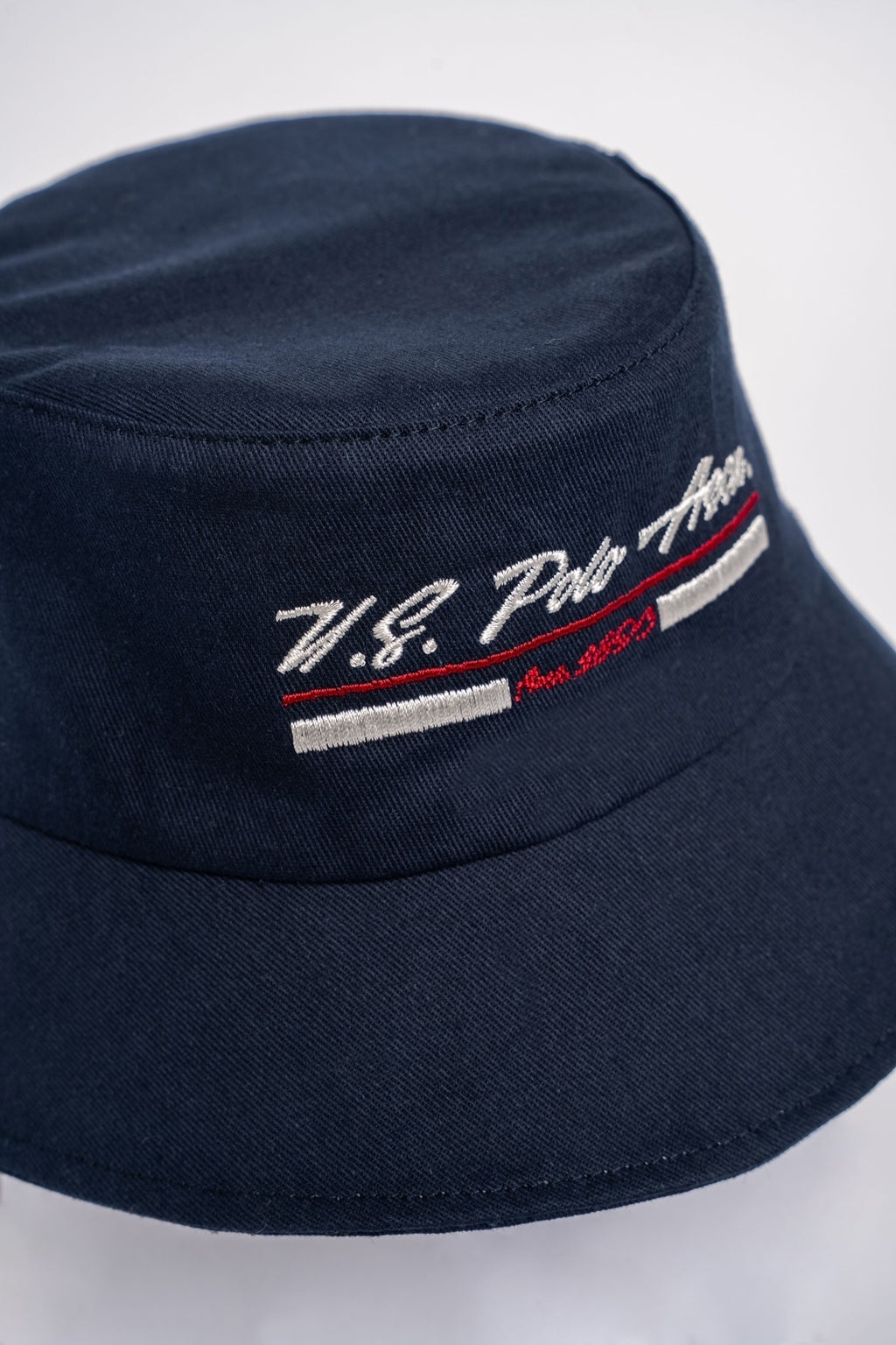 U.S. Polo Assn., Palarie bucket din bumbac cu logo