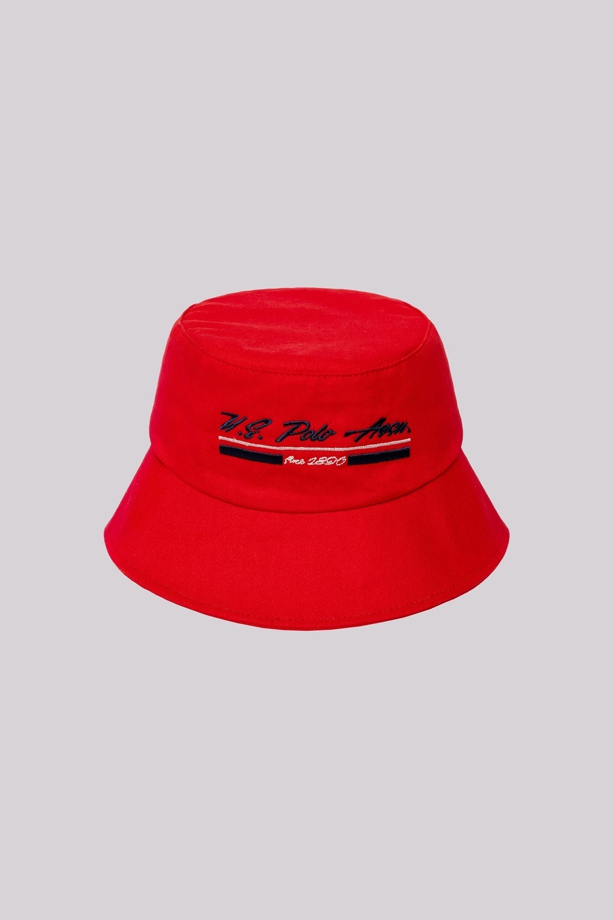 U.S. Polo Assn., Palarie bucket din bumbac cu logo