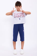 U.S. Polo Assn., Set doua piese din amestec de bumbac